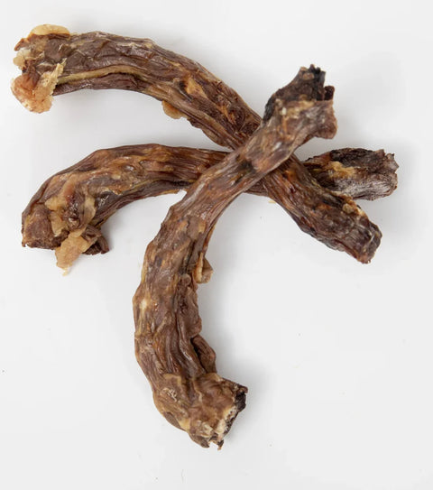 Grand Valley Quail Pet Treats - Dehydrated Turkey Neck