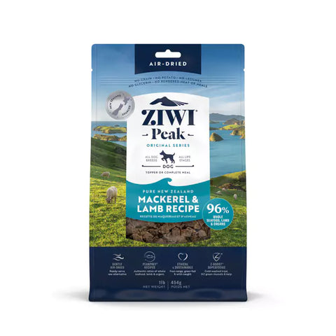 ZIWI - Air Dried Dog Food: Mackerel & Lamb 1kg