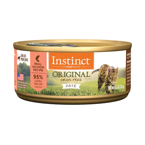 Instinct - Cat Wet Food: Original Grain Free Real Salmon