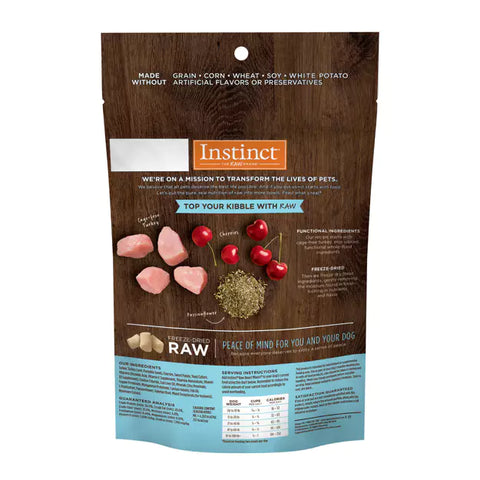 Instinct - Raw Boost Mixers GF FD Dog Food Topper Tranquility 156g