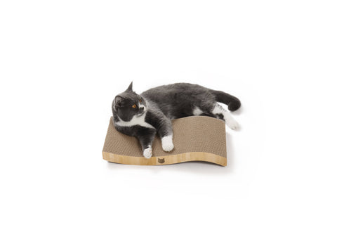 Ripple Reversible Scratcher (Oak)