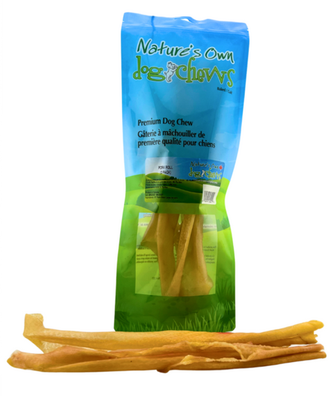 Nature's Own Dog Chew - 12″ Pork Roll (2 Pack)