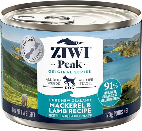 ZIWI - Mackerel & Lamb Wet Dog Food 170g