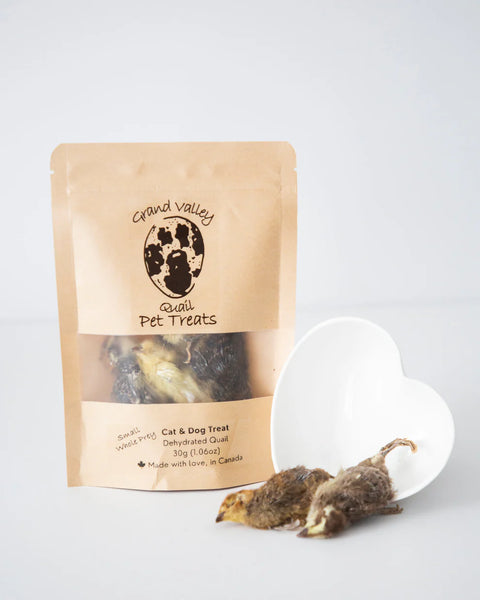 Grand Valley Quail Pet Treats - Whole Prey - Quail Chicks