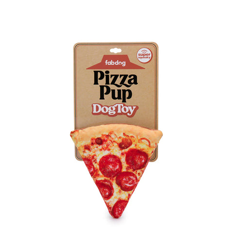 Fabdog - Pizza Pup Slice Toy