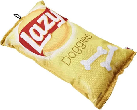Spot® Fun Food - Lazy Doggie Chips  Dog Toy
