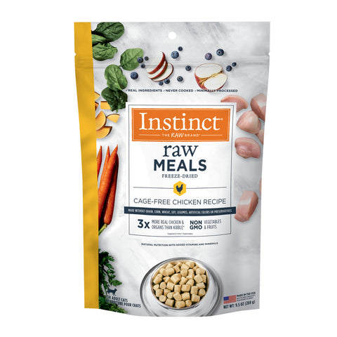 Instinct - RRaw Freeze-Dried Meals Cage-Free Chicken Recipe 269g