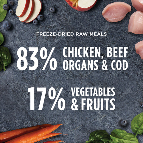 Instinct - Raw Freeze-Dried Meals Cage-Free Chicken Recipe for Puppies 85g/396g